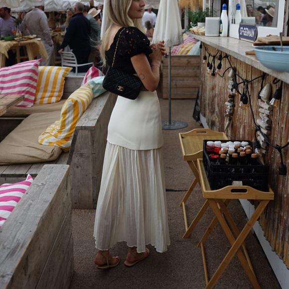 Zara mixed pleat knit skirt sz S - Picture 4 of 5